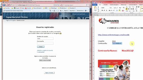 VIDEO TUTORIAL, DE COMO ACCEDER AL AULA .